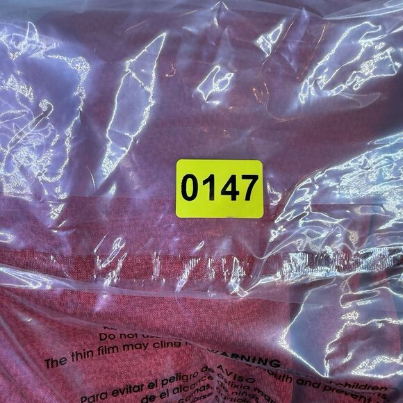 Adidas Sweatshirt Men's Medium Red 1/4 Zip Long Sleeve Pullover Performance - Picture 12 of 12